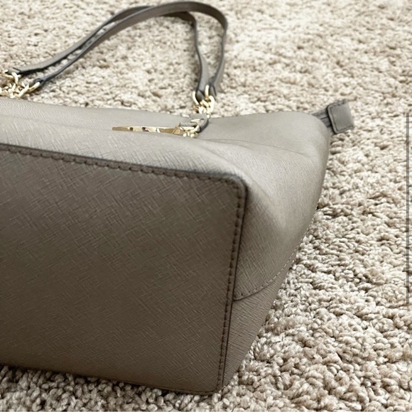 MICHAEL KORS grey taupe tote bag - Picture 4 of 11